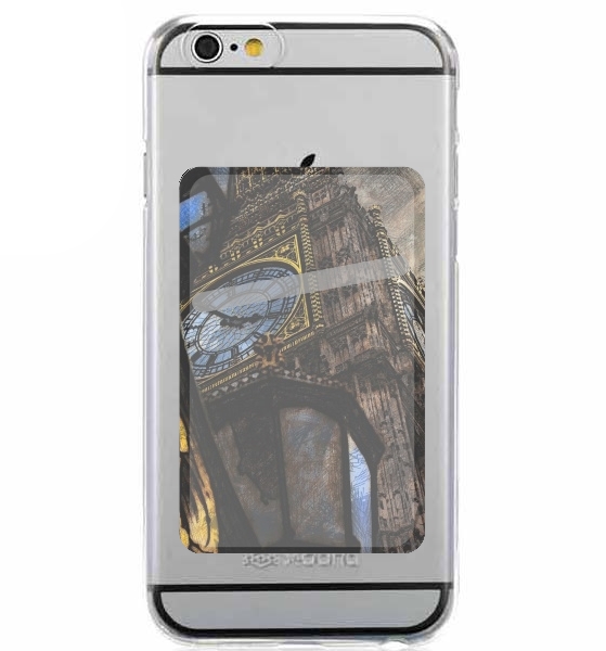  Abstract Big Ben London para Slot Card