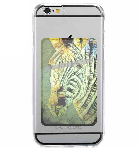  abstract zebra para Slot Card