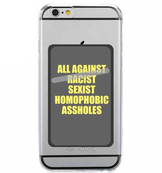  All against racist Sexist Homophobic Assholes para Slot Card