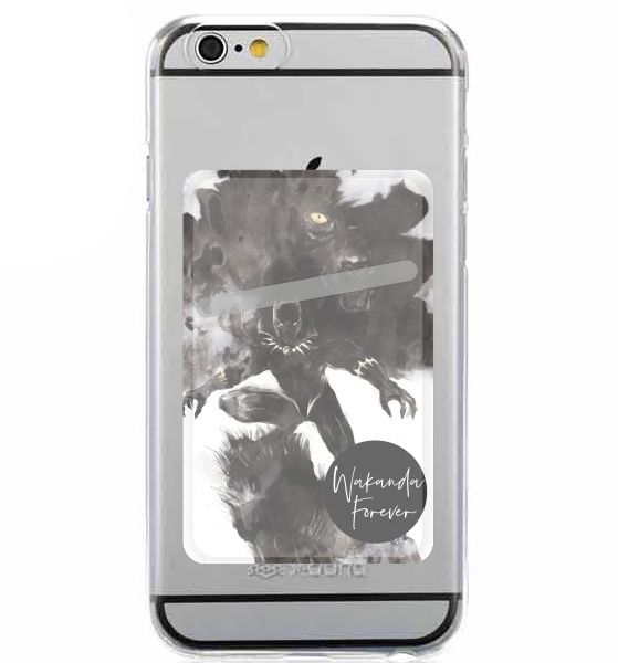  Black Panther Abstract Art Wakanda Forever para Slot Card