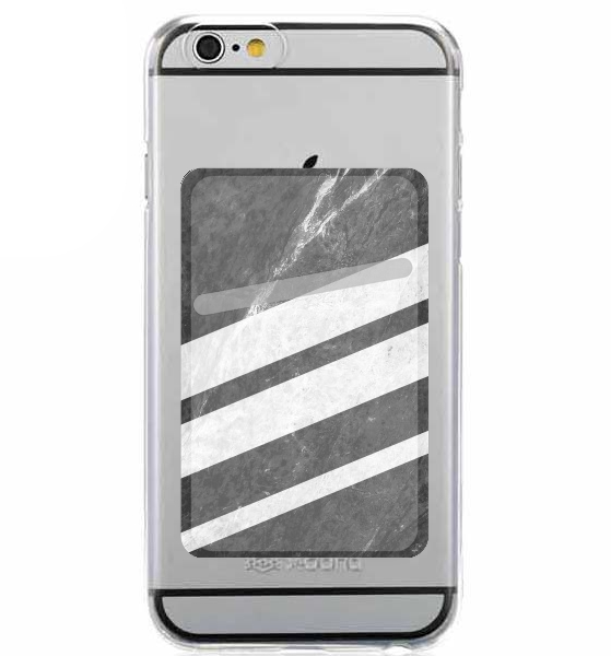  Black Striped Marble para Slot Card