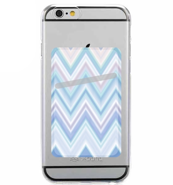  BLUE COLORFUL CHEVRON  para Slot Card