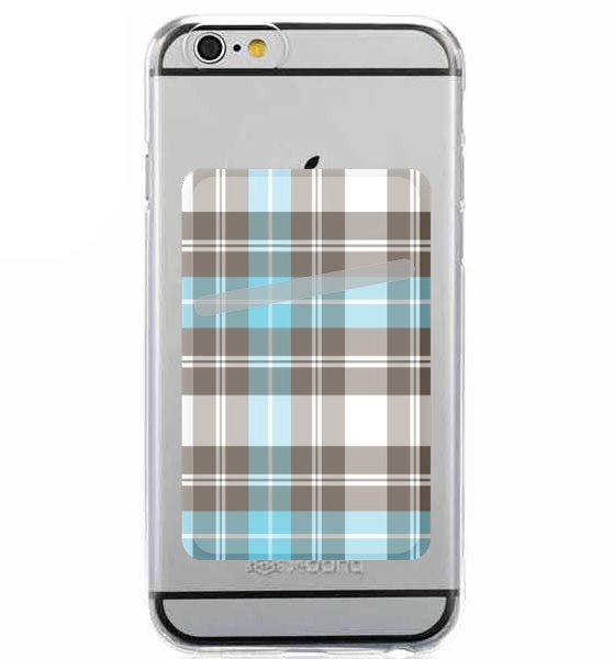  Blue Plaid para Slot Card