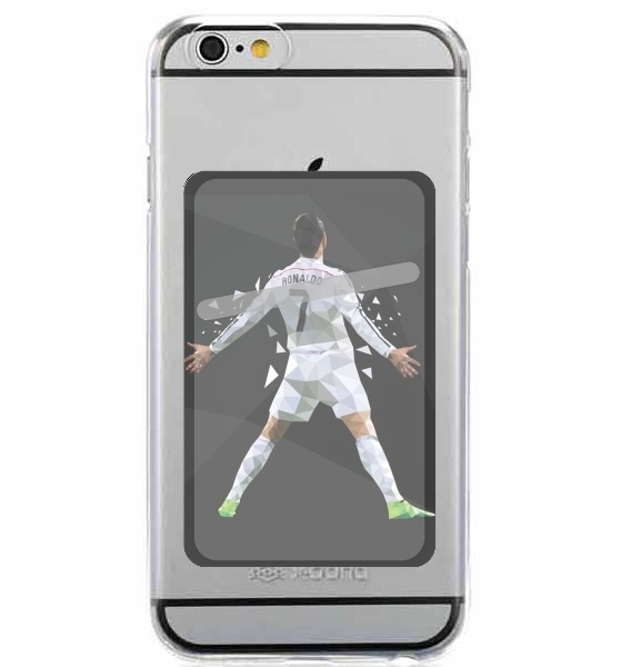  Cristiano Ronaldo Celebration Piouuu GOAL Abstract ART para Slot Card