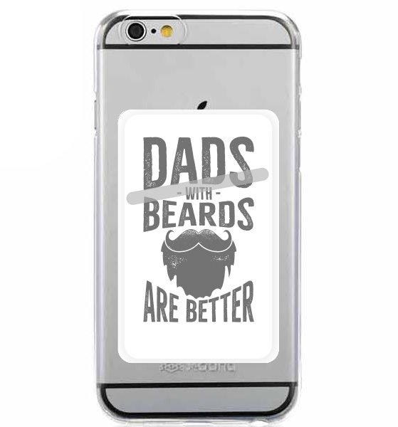  Dad with beards are better para Slot Card