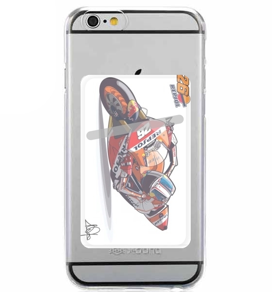  Dani Pedrosa Moto GP Cartoon Art para Slot Card