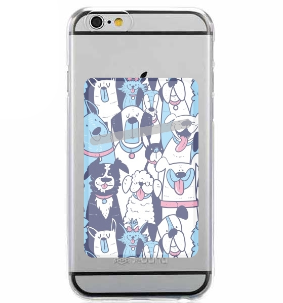  Dogs seamless pattern para Slot Card