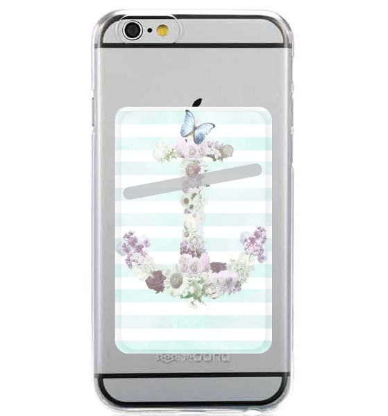  Floral Anchor in mint para Slot Card