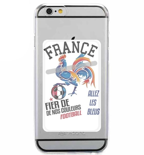  France Football Coq Sportif Fier de nos couleurs Allez les bleus para Slot Card