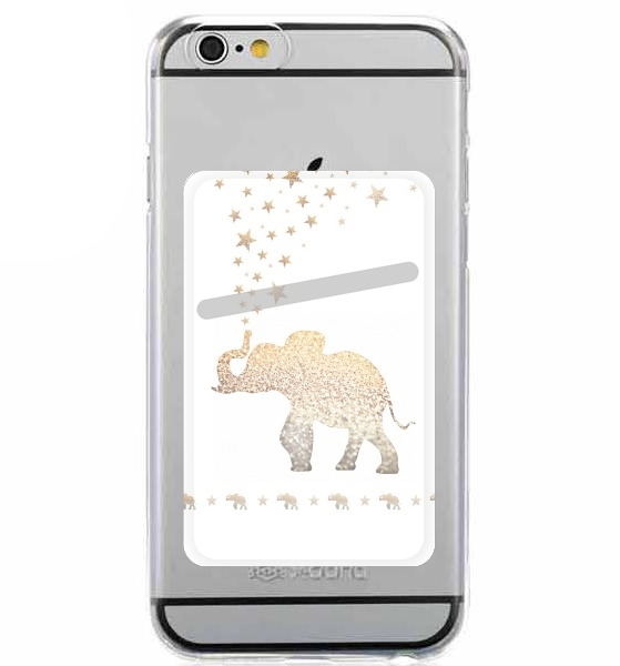  Gatsby Gold Glitter Elephant para Slot Card