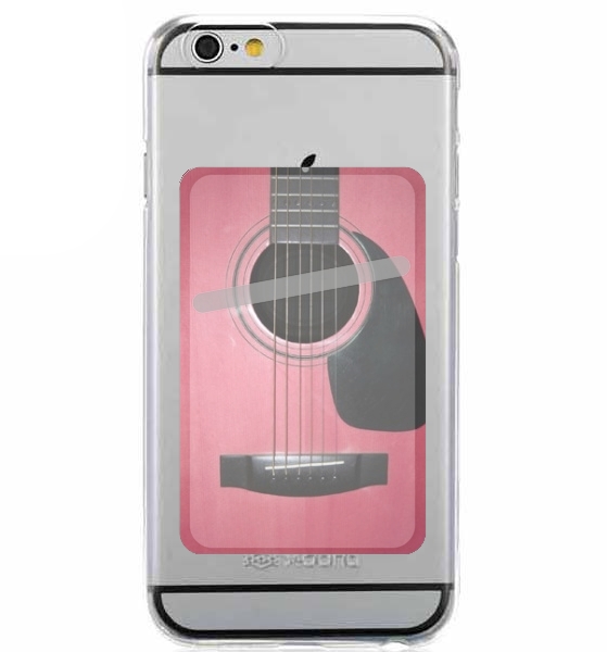  guitarra rosa para Slot Card