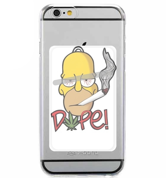  Homer Dope Weed Smoking Cannabis para Slot Card