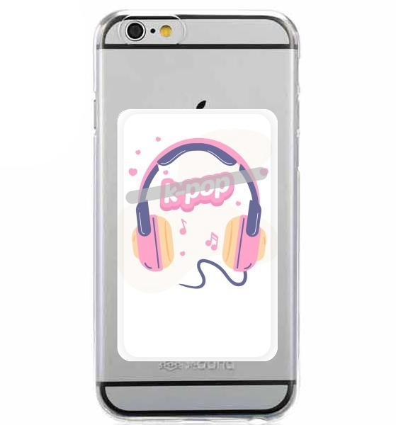  I Love Kpop Headphone para Slot Card