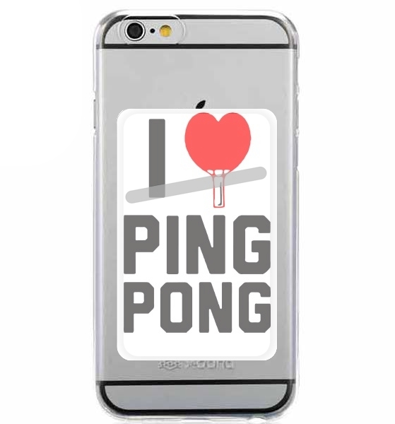  I love Ping Pong para Slot Card