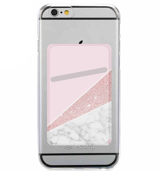  Initiale Marble and Glitter Pink para Slot Card