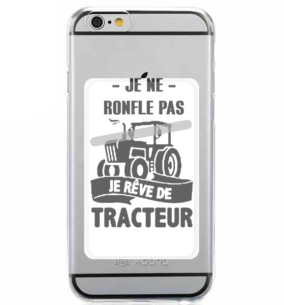  Je ne ronfle pas je reve de tracteur para Slot Card