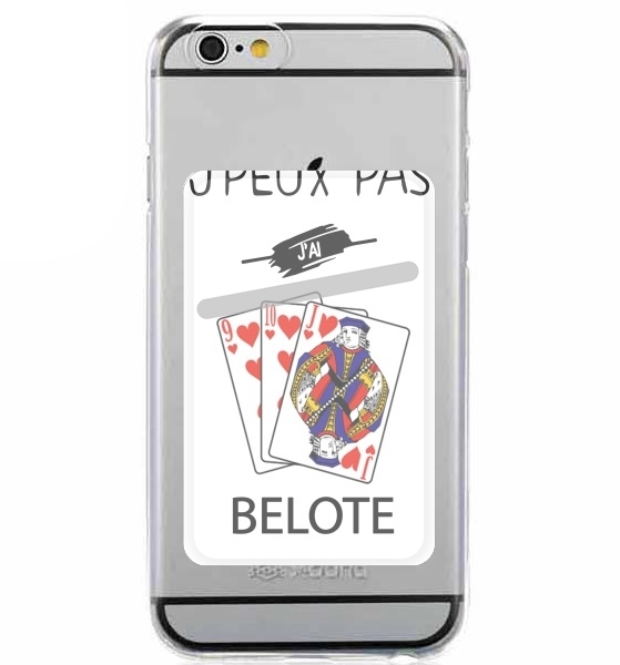  je peux pas jai belote para Slot Card