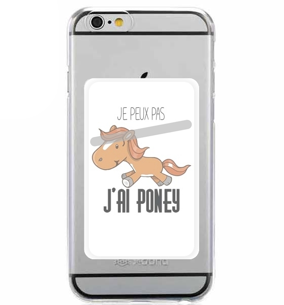  Je peux pas jai poney para Slot Card