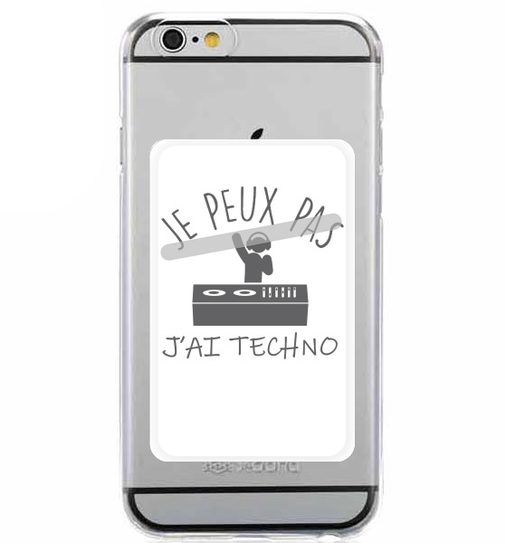  Je peux pas jai techno Festival para Slot Card