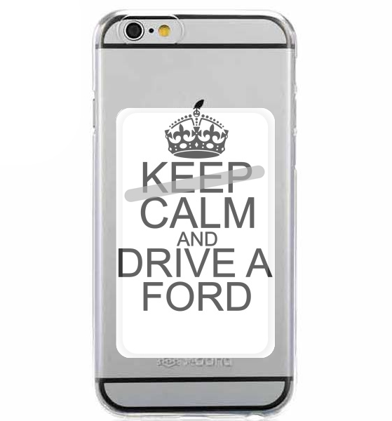  Keep Calm And Drive a Ford para Slot Card