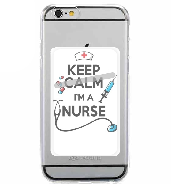  Keep calm I am a nurse para Slot Card