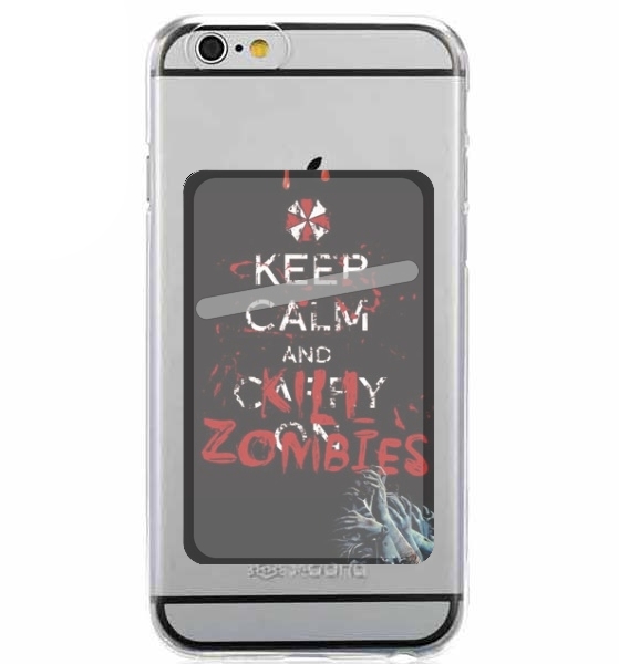  Keep Calm And Kill Zombies para Slot Card