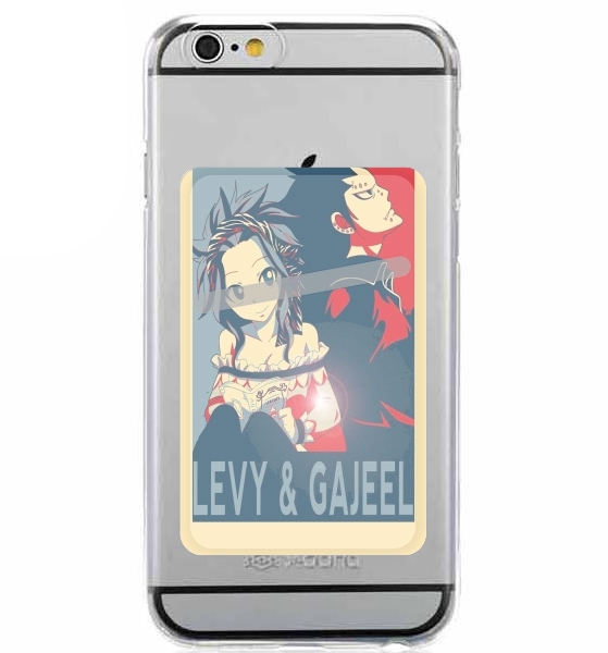  Levy et Gajeel Fairy Love para Slot Card