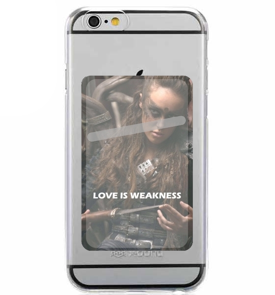  Lexa Love is weakness para Slot Card