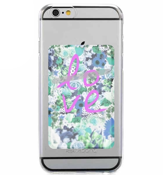  Love Floral Green para Slot Card