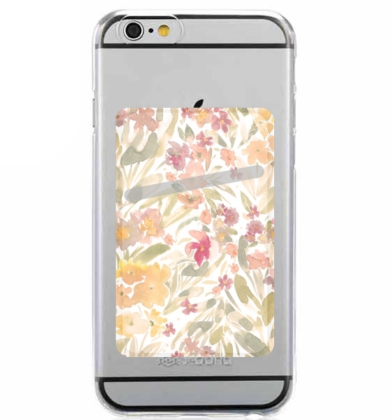  MODERN WATERCOLOR PASTEL FLORALS para Slot Card