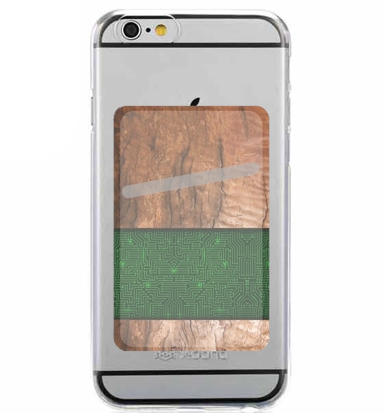  Natural Wooden Wood Oak para Slot Card