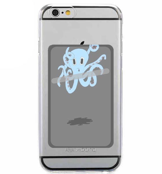  octopus Blue cartoon para Slot Card