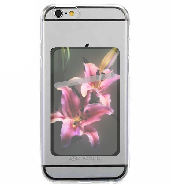  Painting Pink Stargazer Lily para Slot Card