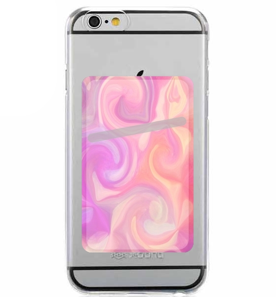  pink and orange swirls para Slot Card