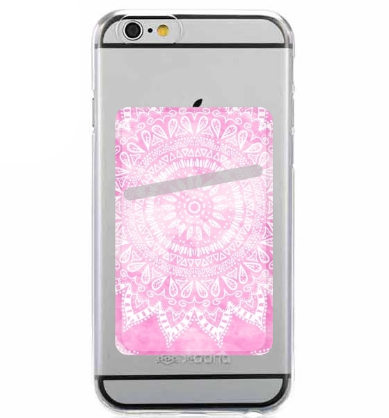  Pink Bohemian Boho Mandala para Slot Card