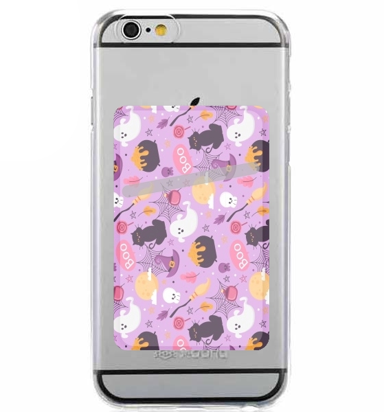  Pink Halloween Pattern para Slot Card