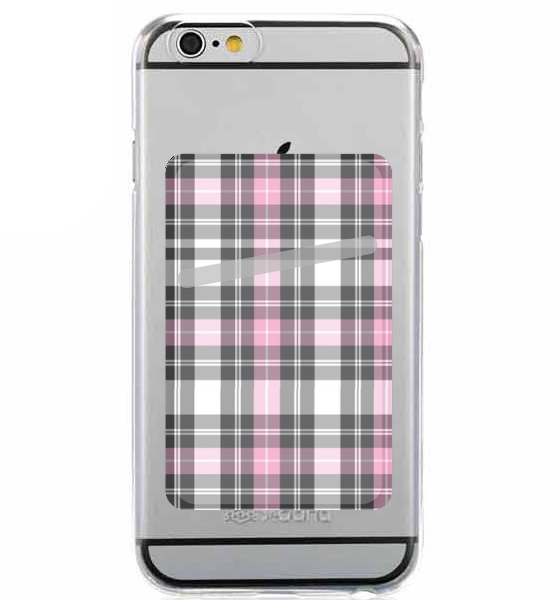  Pink Plaid para Slot Card