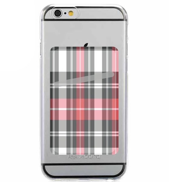  Red Plaid para Slot Card