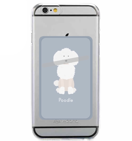  Poodle White para Slot Card