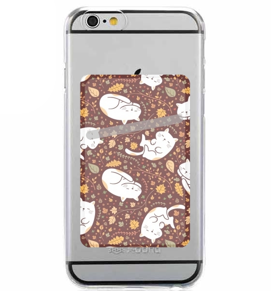  Sleeping cats seamless pattern para Slot Card