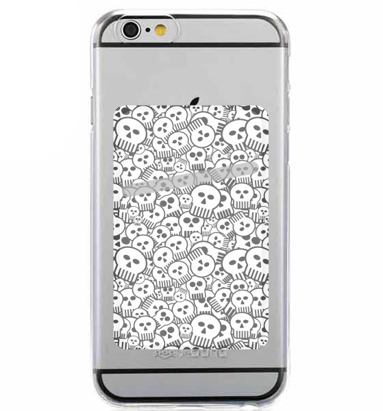  toon skulls, black and white para Slot Card