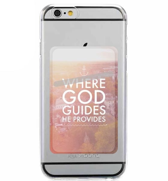  Where God guides he provides Bible para Slot Card