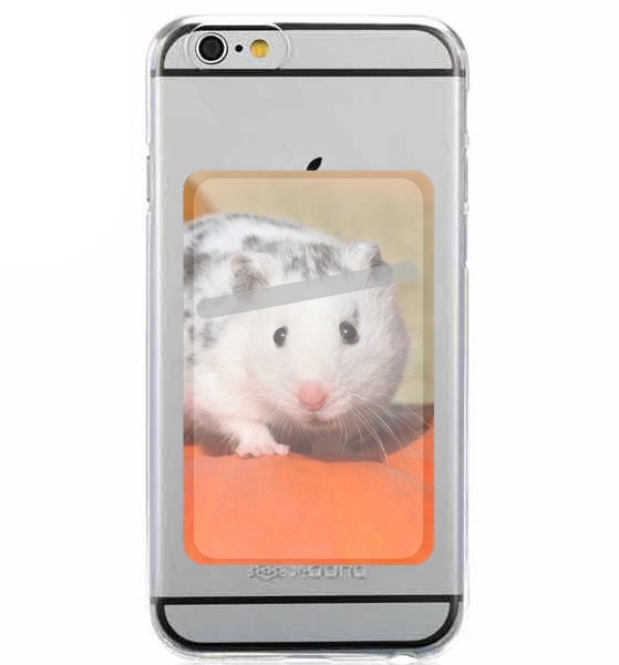  White Dalmatian Hamster with black spots  para Slot Card