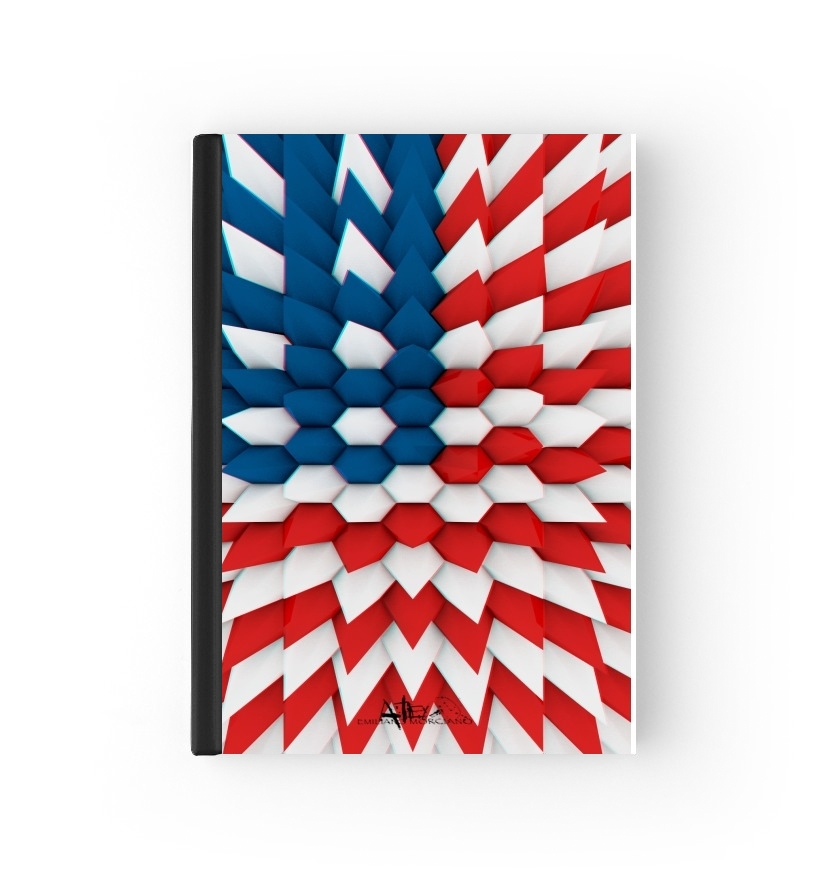  3D Poly USA flag para Personalizable calendario escolar