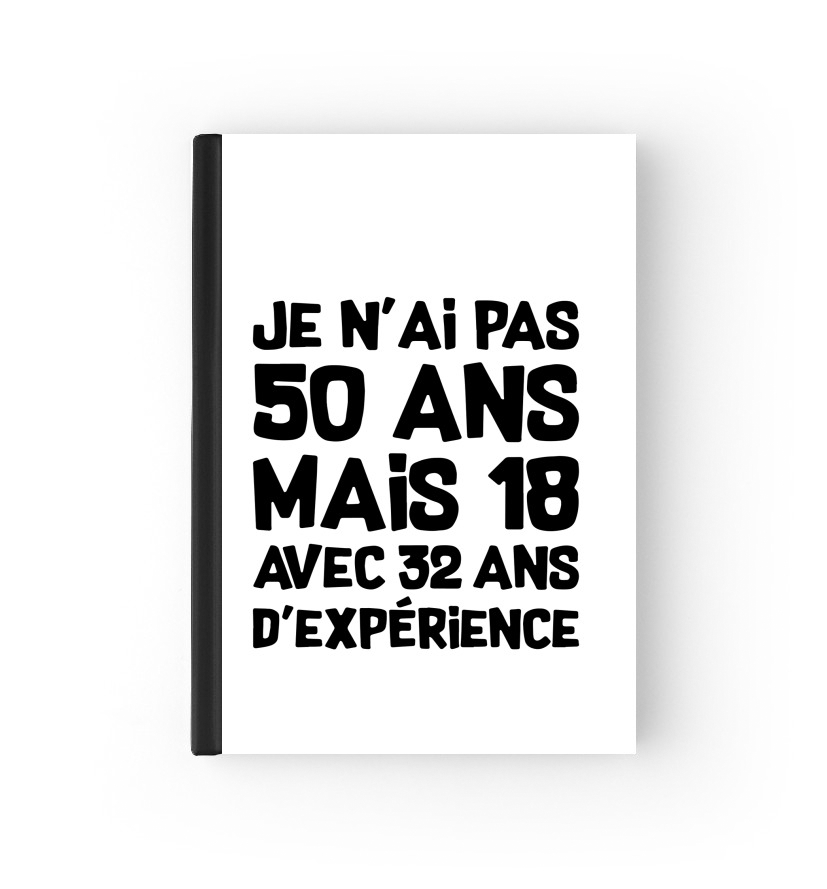  50 ans Cadeau anniversaire para cubierta de pasaporte