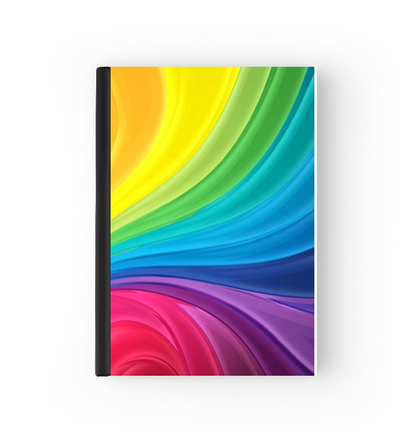  Rainbow Abstract para Personalizable calendario escolar