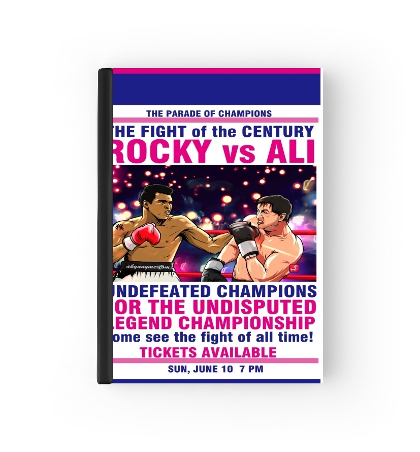  Ali vs Rocky para cubierta de pasaporte