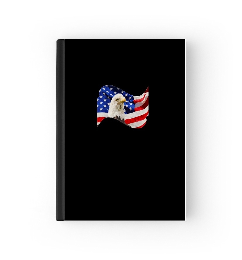  American Eagle and Flag para Personalizable calendario escolar