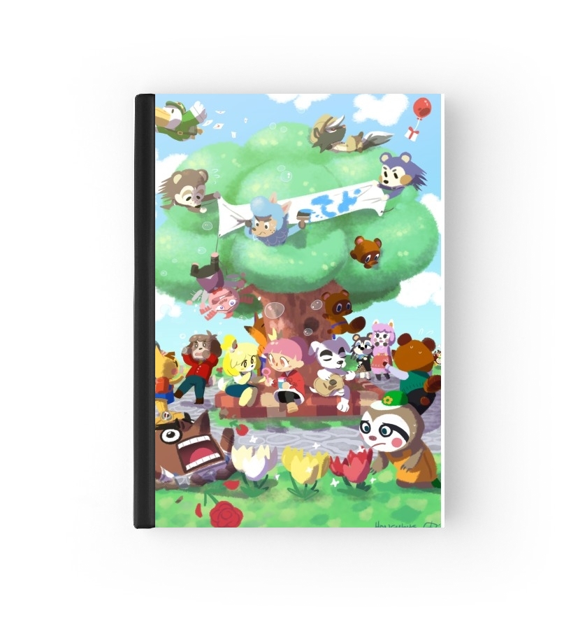  Animal Crossing Artwork Fan para cubierta de pasaporte