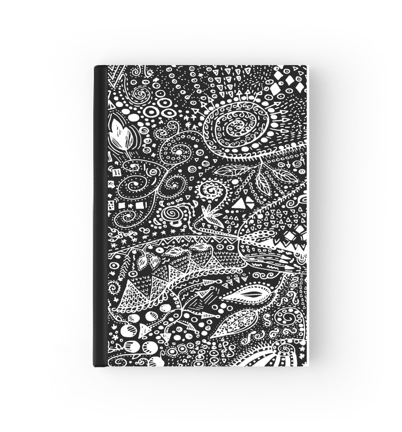  Aztec B&W (Handmade) para Personalizable calendario escolar